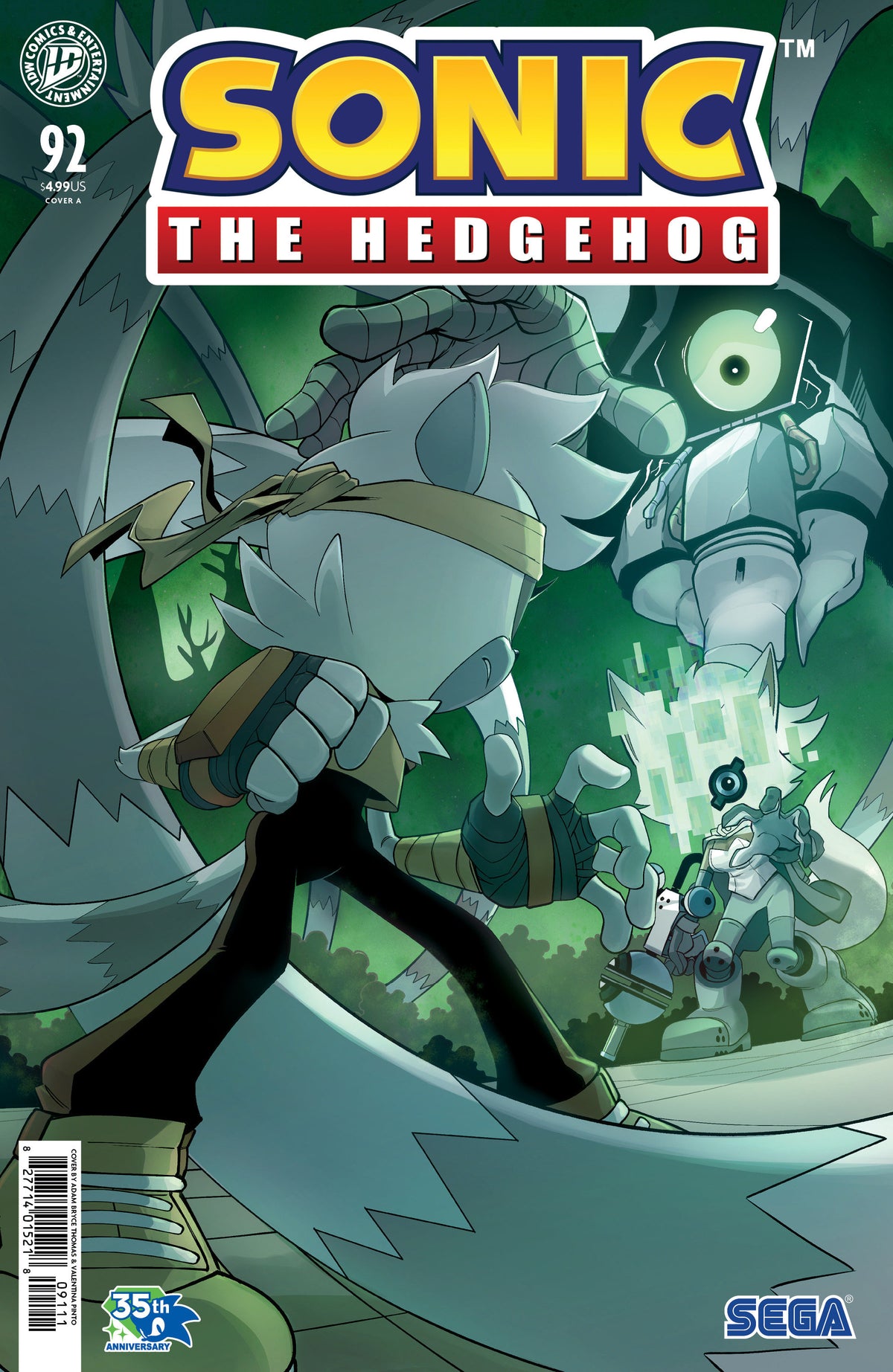 Sonic the Hedgehog #92 Cover A (Thomas) (Pre-Order by 10/26/26 | Est. In-Store: 12/09/26 | Ships after release)