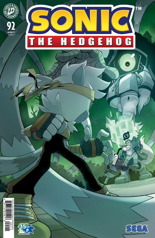 Sonic the Hedgehog #92 Cover A (Thomas) (Pre-Order by 10/26/26 | Est. In-Store: 12/09/26 | Ships after release)