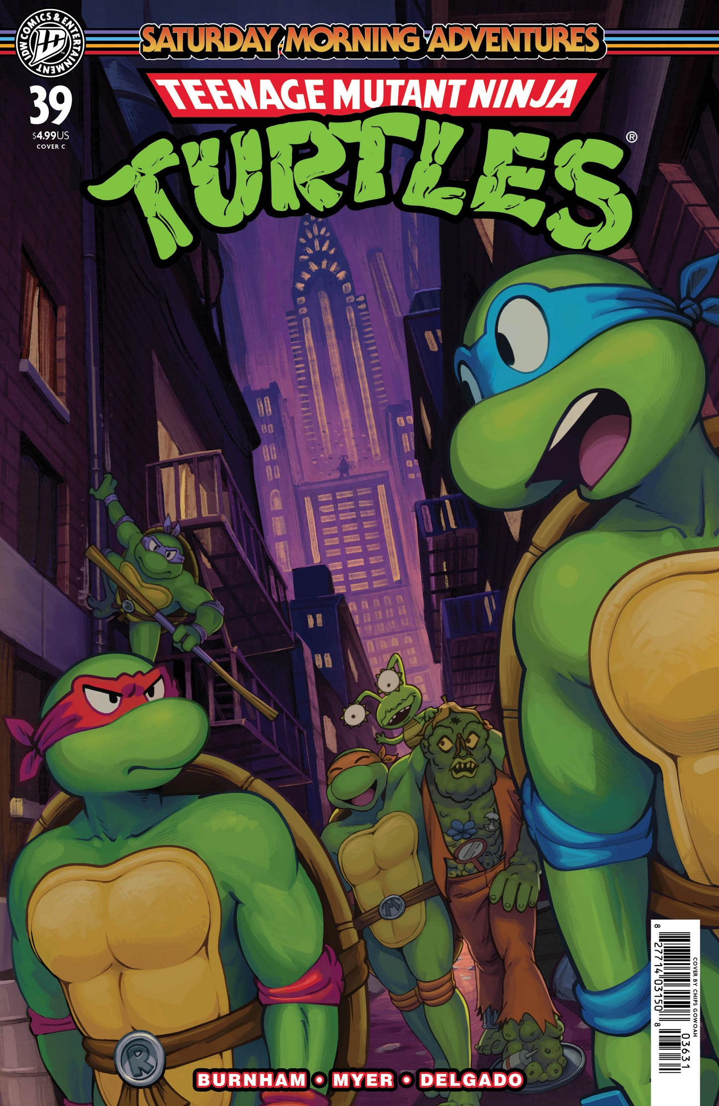 Teenage Mutant Ninja Turtles: Saturday Morning Adventures #39 Variant C (GoWOAH) (Pre-Order by 06/22/26 | Est. In-Store: 07/29/26 | Ships after release)