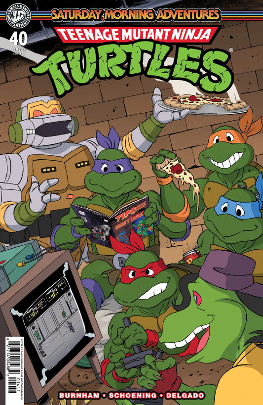 Teenage Mutant Ninja Turtles: Saturday Morning Adventures #40 Cover A (Schoening) (Pre-Order by 07/20/26 | Est. In-Store: 08/26/26 | Ships after release)