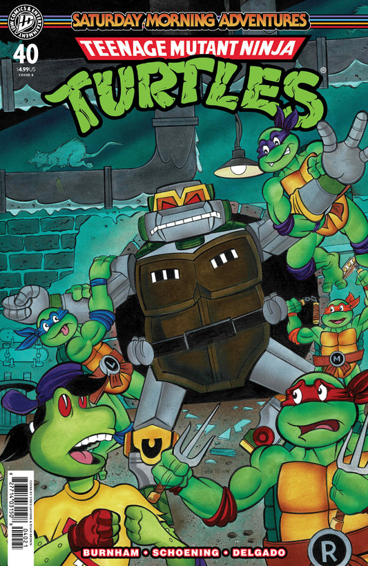Teenage Mutant Ninja Turtles: Saturday Morning Adventures #40 Variant B (Lavigne) (Pre-Order by 07/20/26 | Est. In-Store: 08/26/26 | Ships after release)
