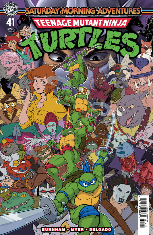 Teenage Mutant Ninja Turtles: Saturday Morning Adventures #41 Cover A (Myer) (Pre-Order by 08/17/26 | Est. In-Store: 09/23/26 | Ships after release)