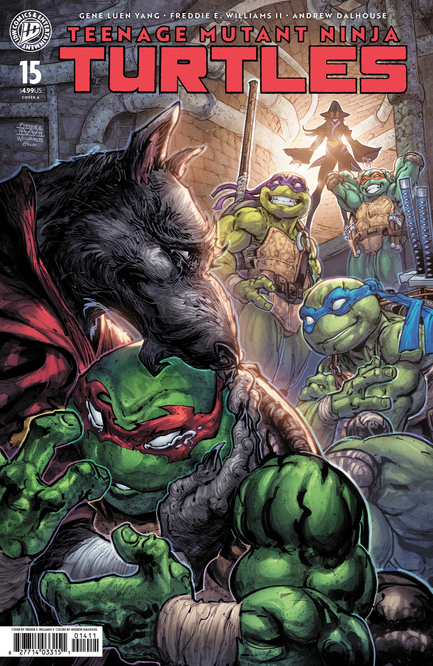 Teenage Mutant Ninja Turtles #15 Cover A (Williams II) (Order By 01/05/26) (Estimated In Store By 02/11/26)