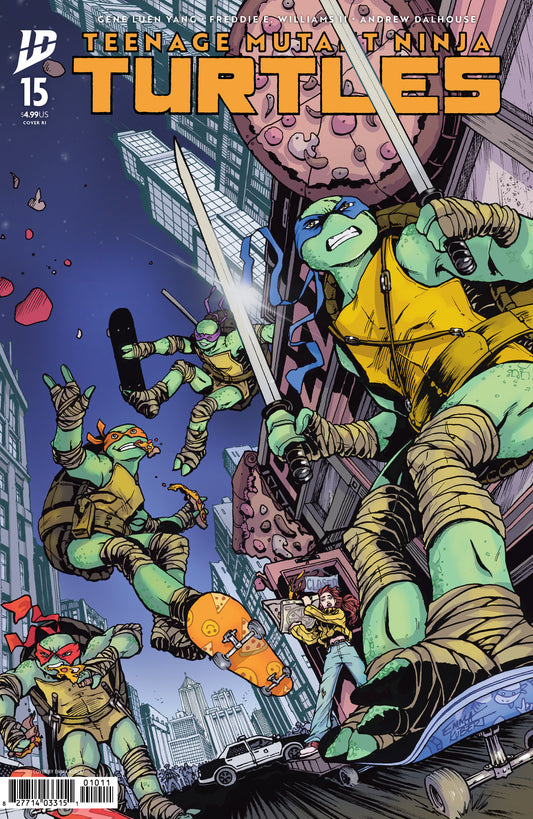 Teenage Mutant Ninja Turtles #15 Variant RI (50) (Kubert) (Order By 01/05/26) (Estimated In Store By 02/11/26)