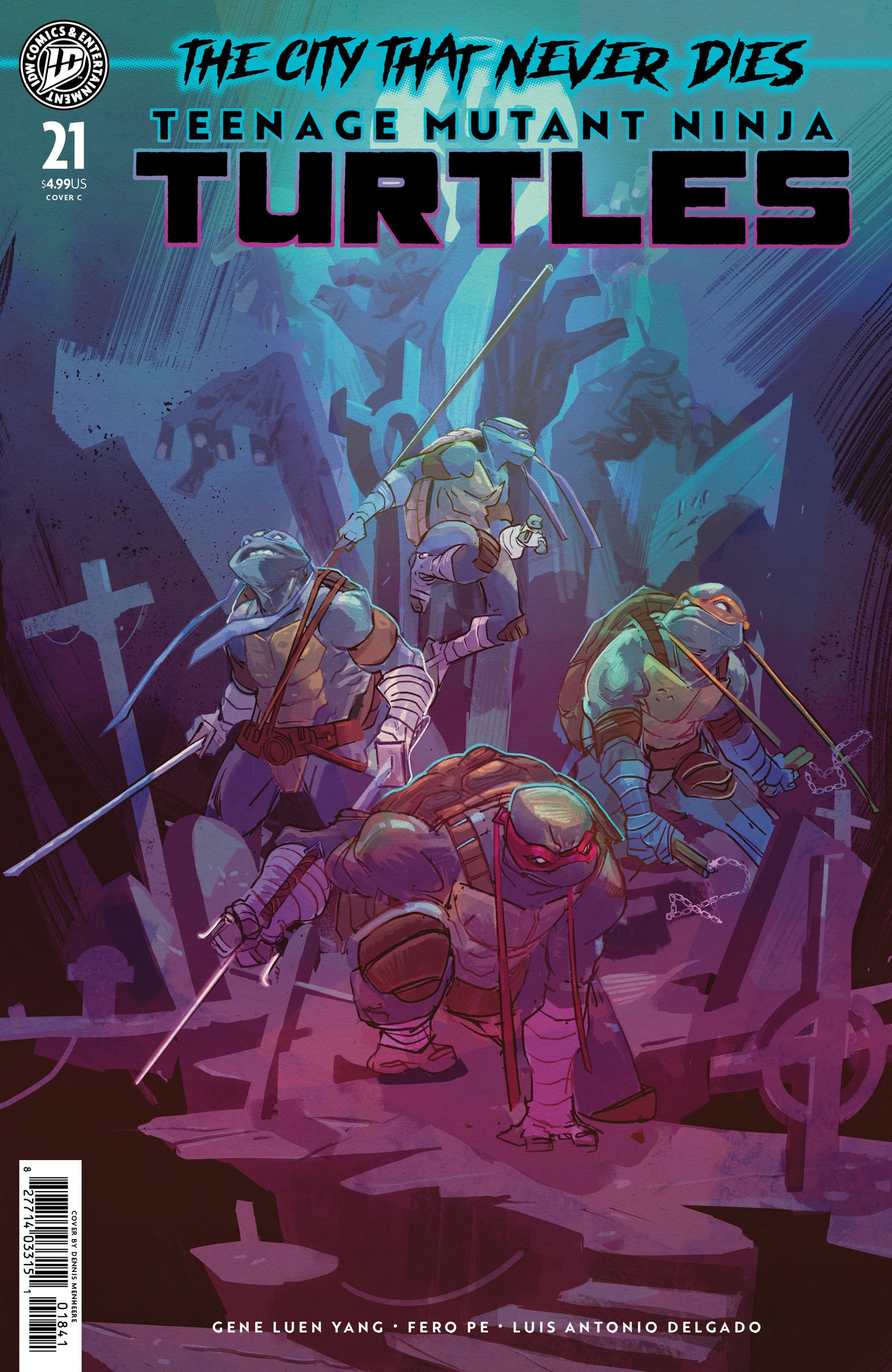 Teenage Mutant Ninja Turtles #21 Variant C (Menheere) (Pre-Order by 07/13/26 | Est. In-Store: 08/19/26 | Ships after release)