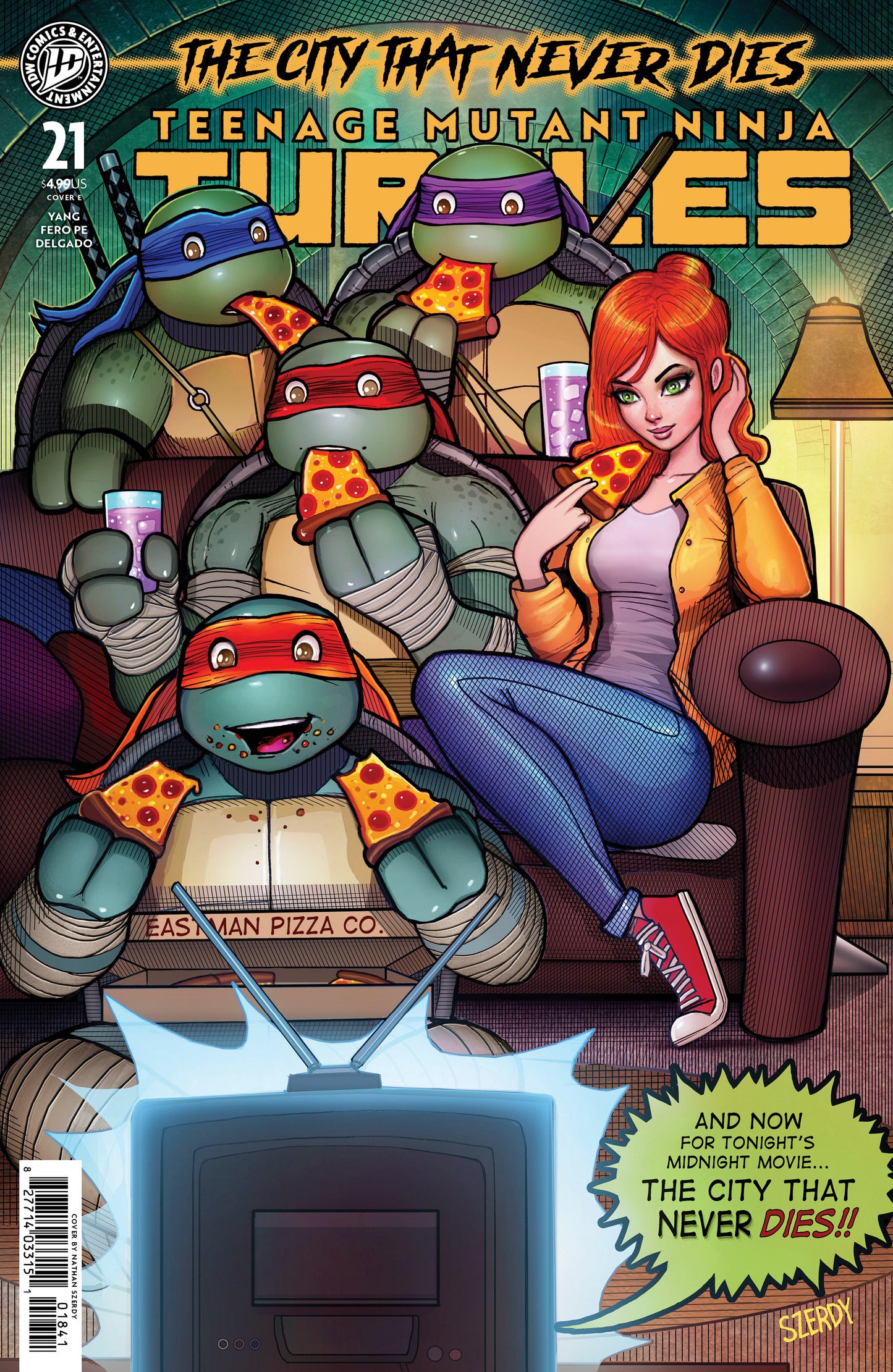 Teenage Mutant Ninja Turtles #21 Variant E (Szerdy) (Pre-Order by 07/13/26 | Est. In-Store: 08/19/26 | Ships after release)