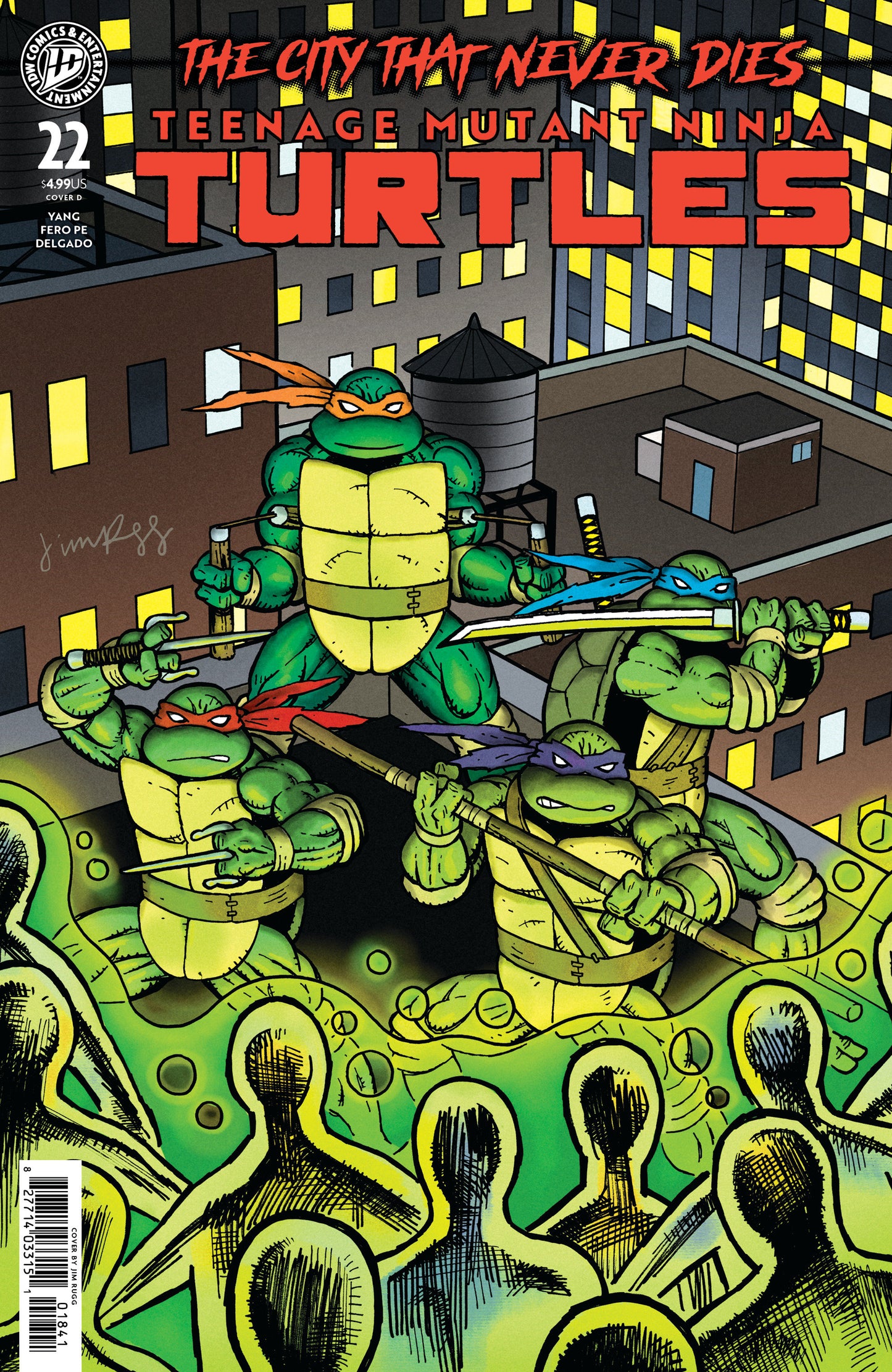 Teenage Mutant Ninja Turtles #22 Variant D (Rugg) (Pre-Order by 08/10/26 | Est. In-Store: 09/16/26 | Ships after release)