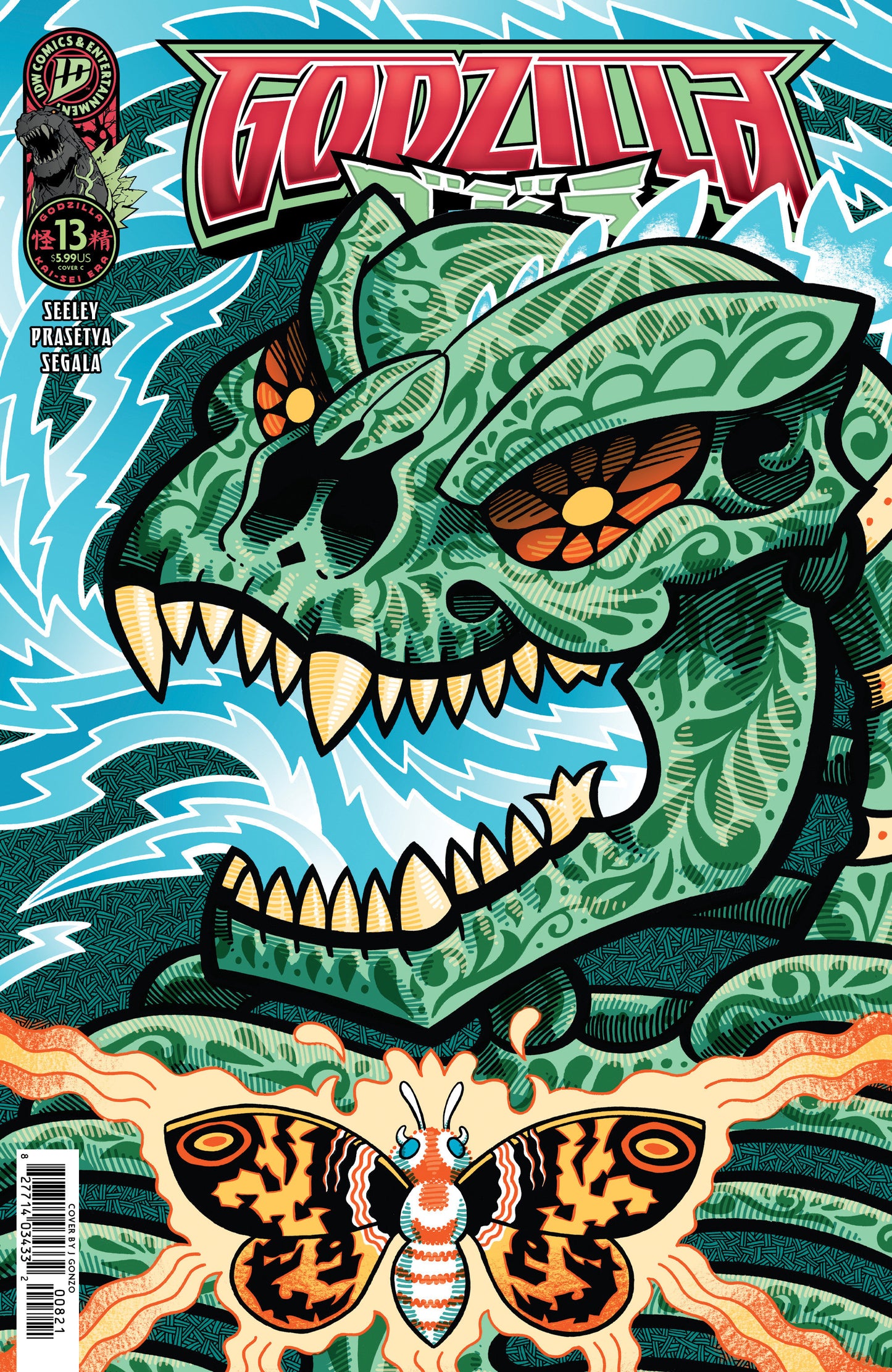Godzilla [Kai-Sei Era] #13 Variant C Glow in the Dark (J. Gonzo) (Pre-Order by 08/24/26 | Est. In-Store: 10/07/26 | Ships after release)