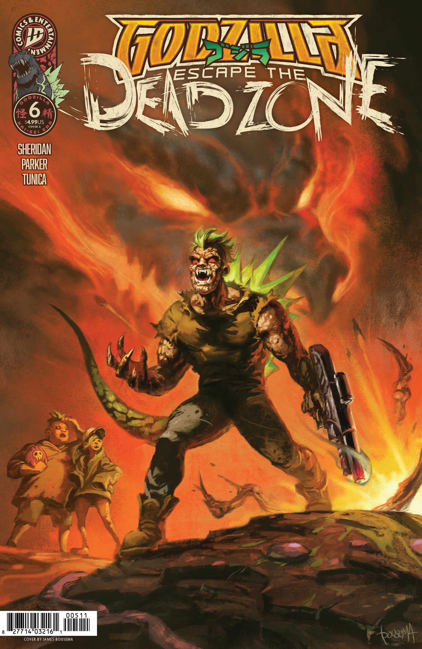 Godzilla: Escape the Deadzone [Kai-Sei Era] #6 Variant B (Bousema) (Order By 01/05/26) (Estimated In Store By 02/11/26)