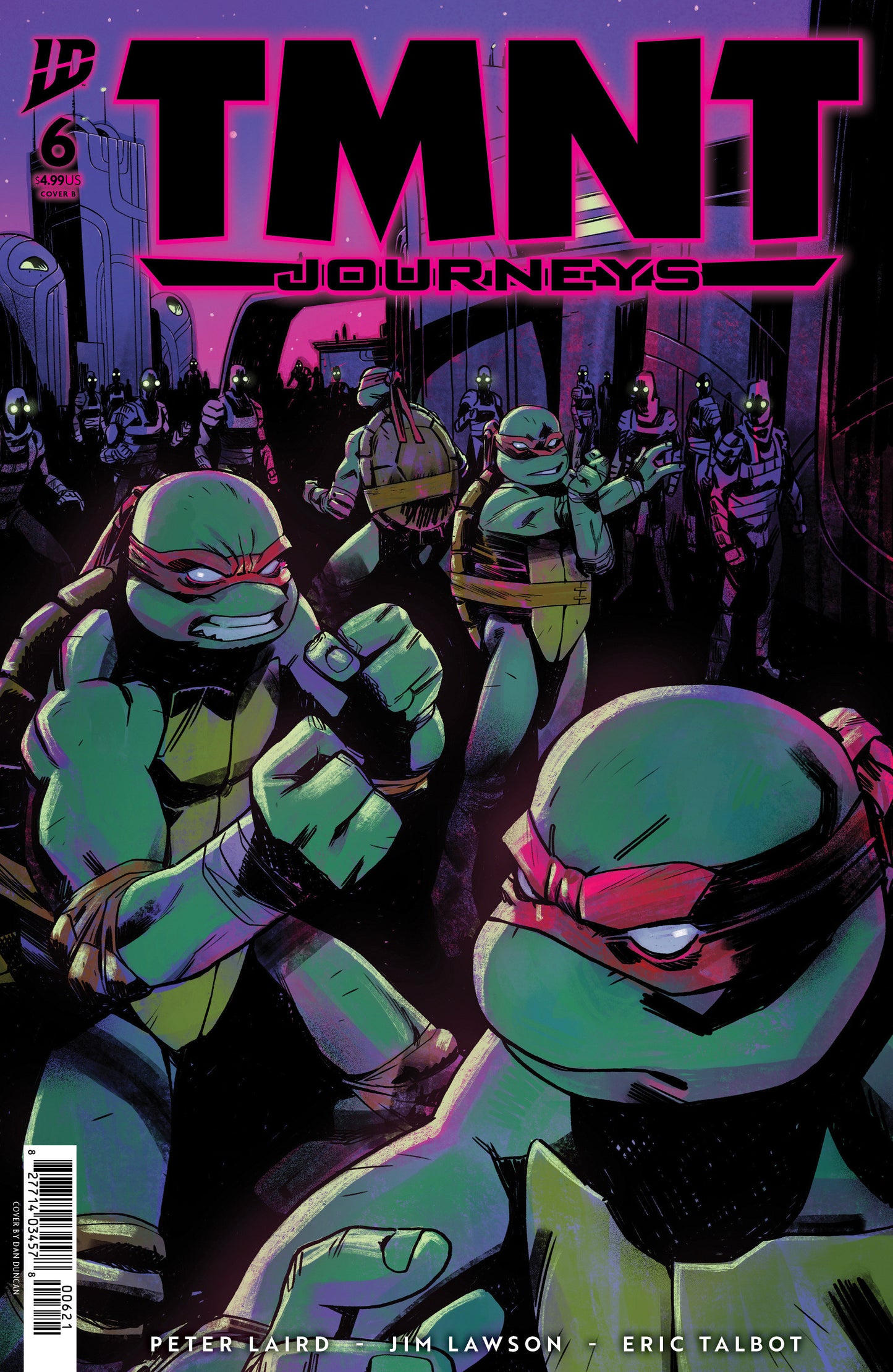 TMNT: Journeys #6 Variant B (Duncan) (Order By 01/05/26) (Estimated In Store By 02/11/26)