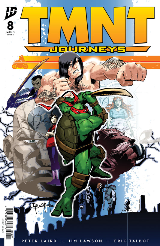 TMNT: Journeys #8 Variant B (Bates) (Order By 03/02/26) (Estimated In Store By 04/08/26)