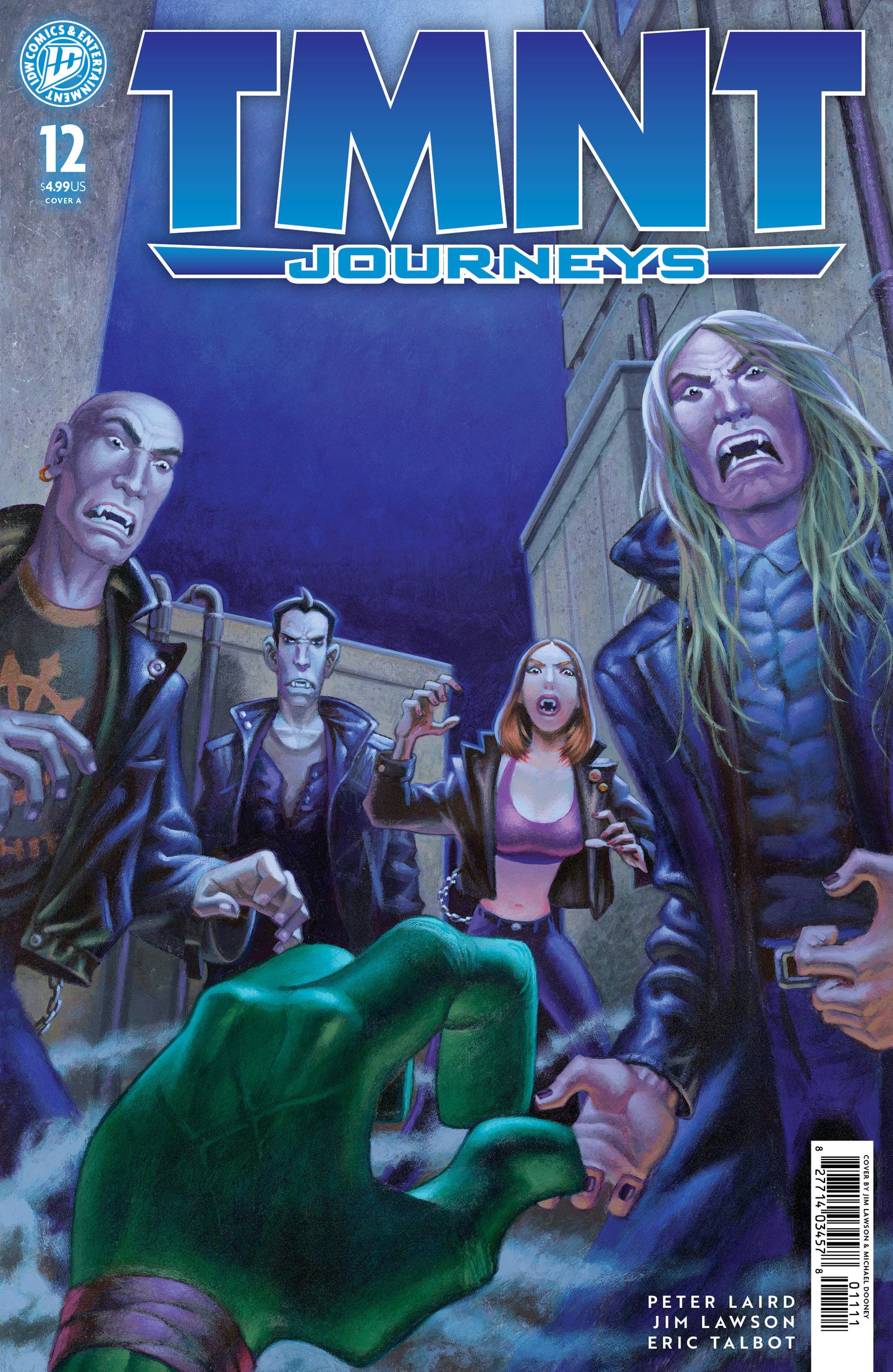 TMNT: Journeys #12 Cover A (Dooney & Lawson) (Pre-Order by 06/29/26 | Est. In-Store: 08/05/26 | Ships after release)