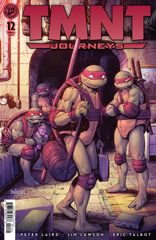 TMNT: Journeys #12 Variant B (Santolouco) (Pre-Order by 06/29/26 | Est. In-Store: 08/05/26 | Ships after release)