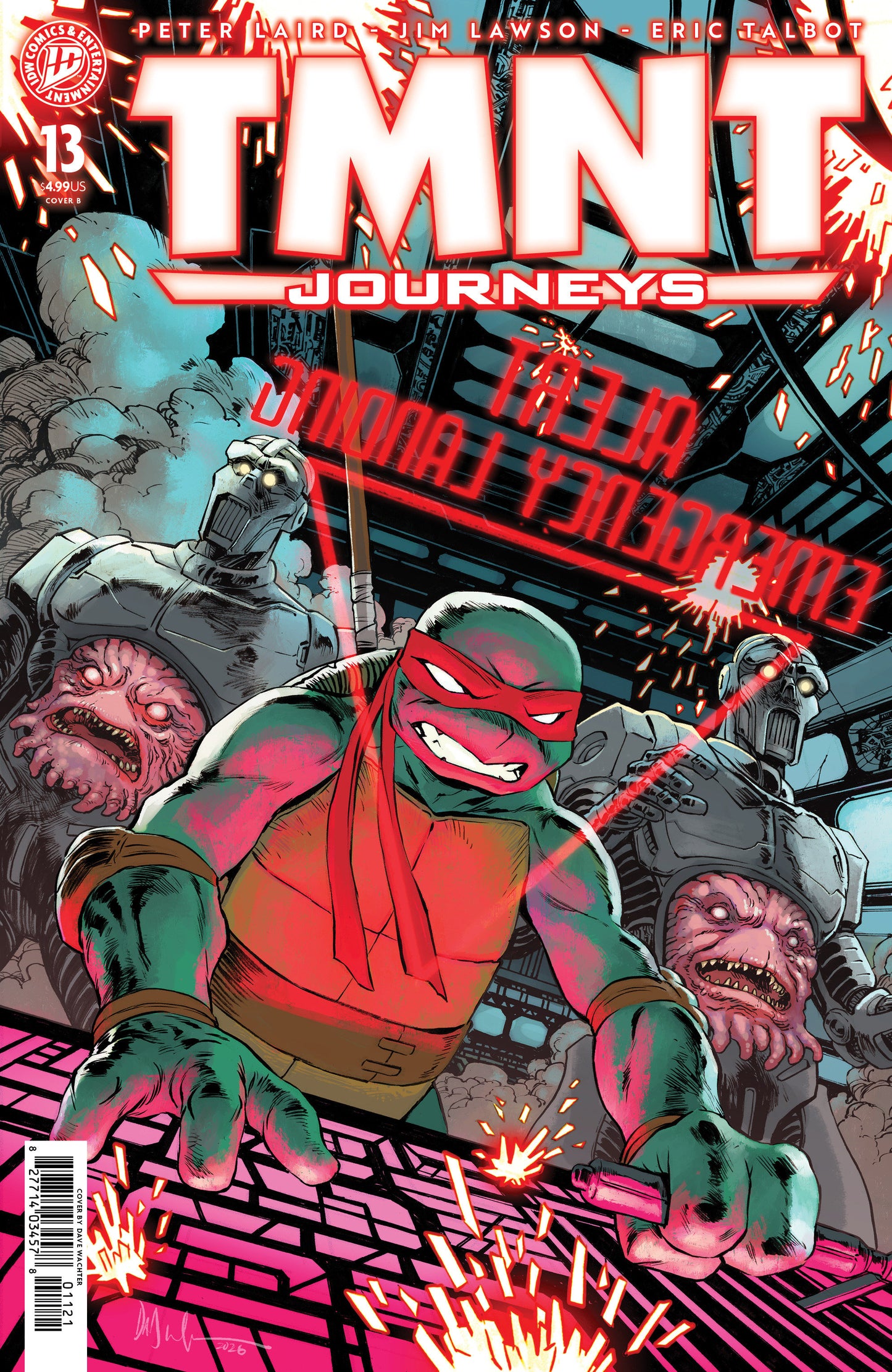 TMNT: Journeys #13 Variant B (Wachter) (Pre-Order by 07/27/26 | Est. In-Store: 09/02/26 | Ships after release)
