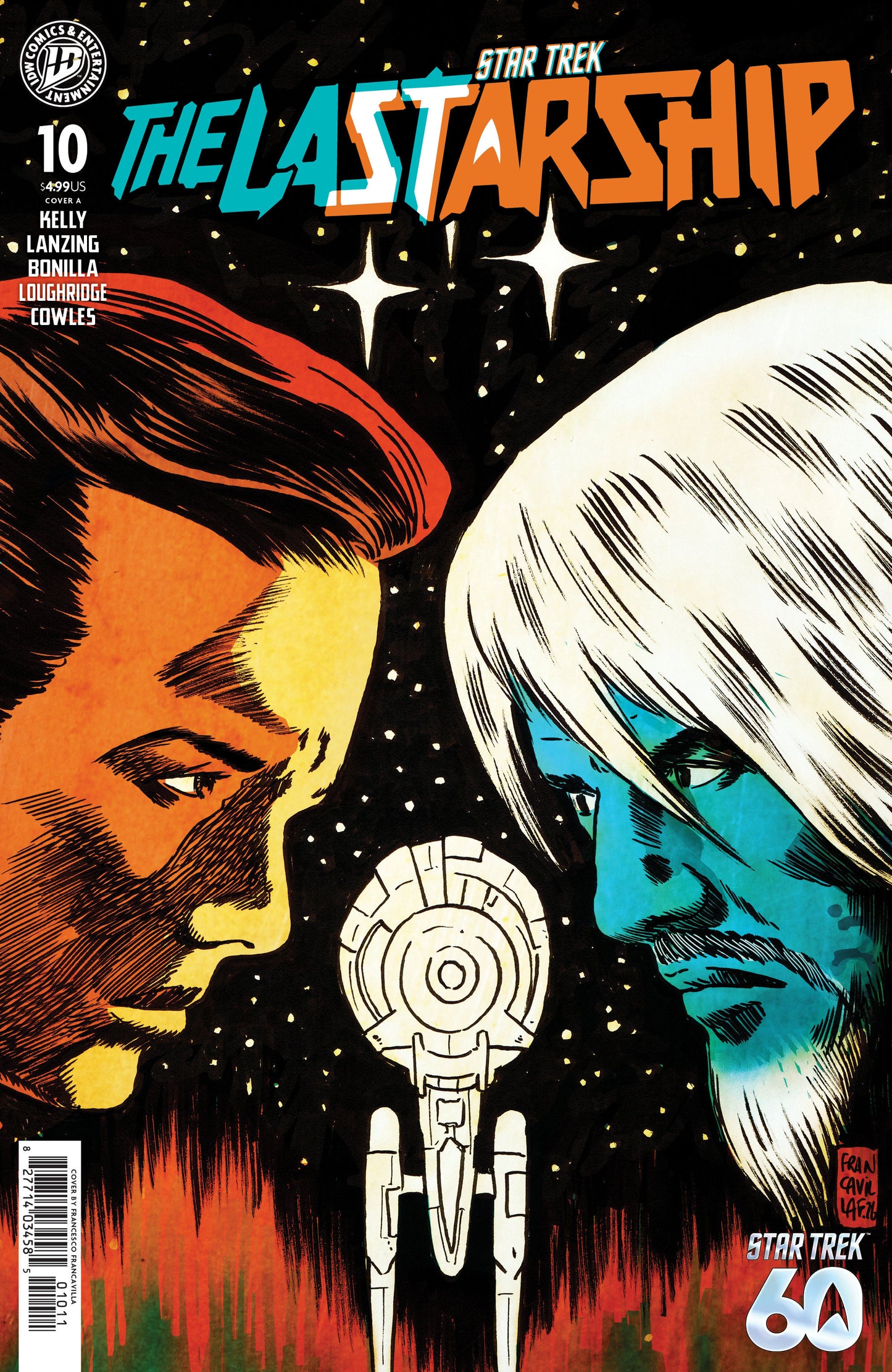 Star Trek: The Last Starship #10 Cover A (Francavilla) (Pre-Order by 07/13/26 | Est. In-Store: 08/19/26 | Ships after release)