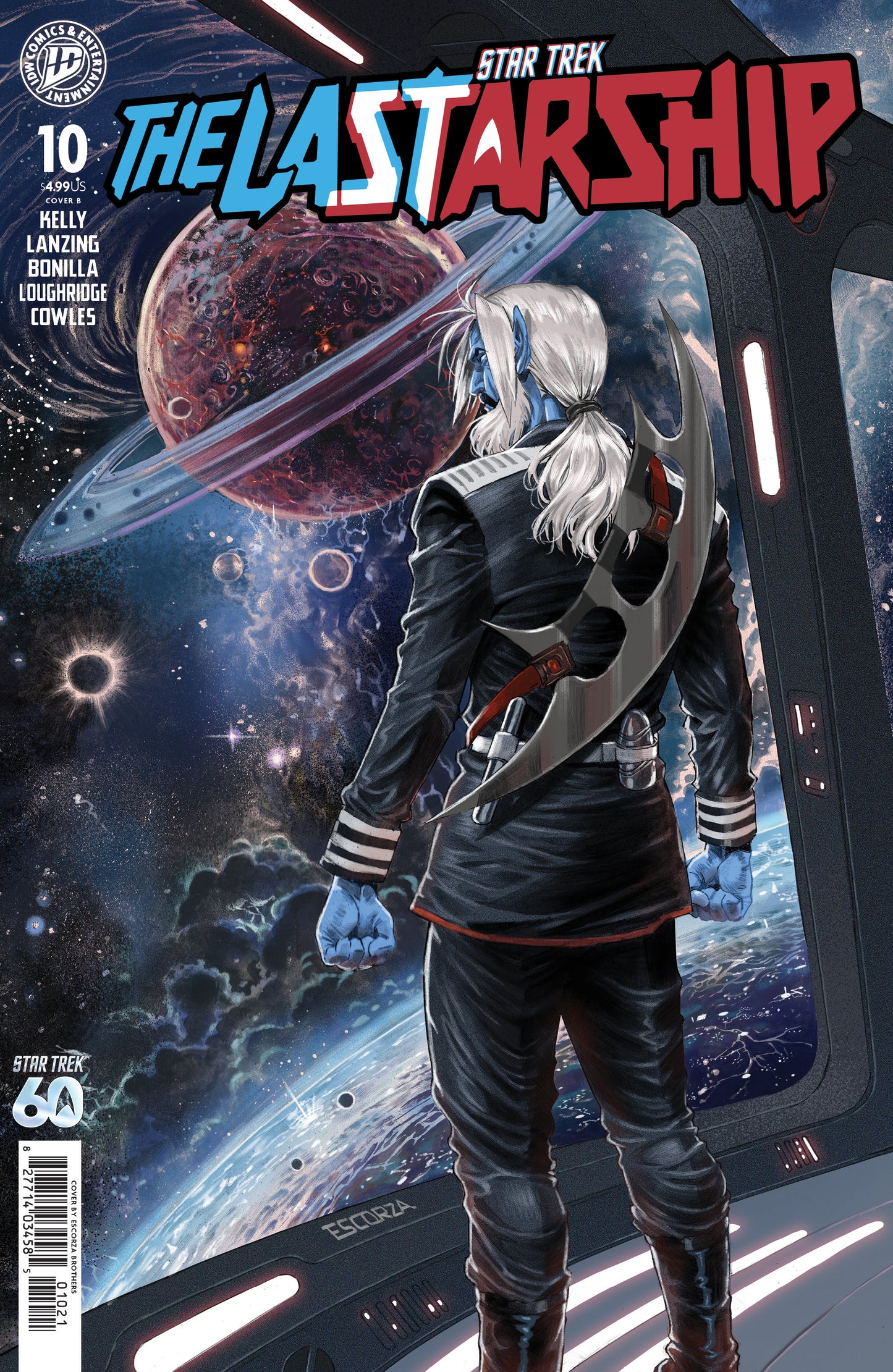 Star Trek: The Last Starship #10 Variant B (Escorza Brothers) (Pre-Order by 07/13/26 | Est. In-Store: 08/19/26 | Ships after release)