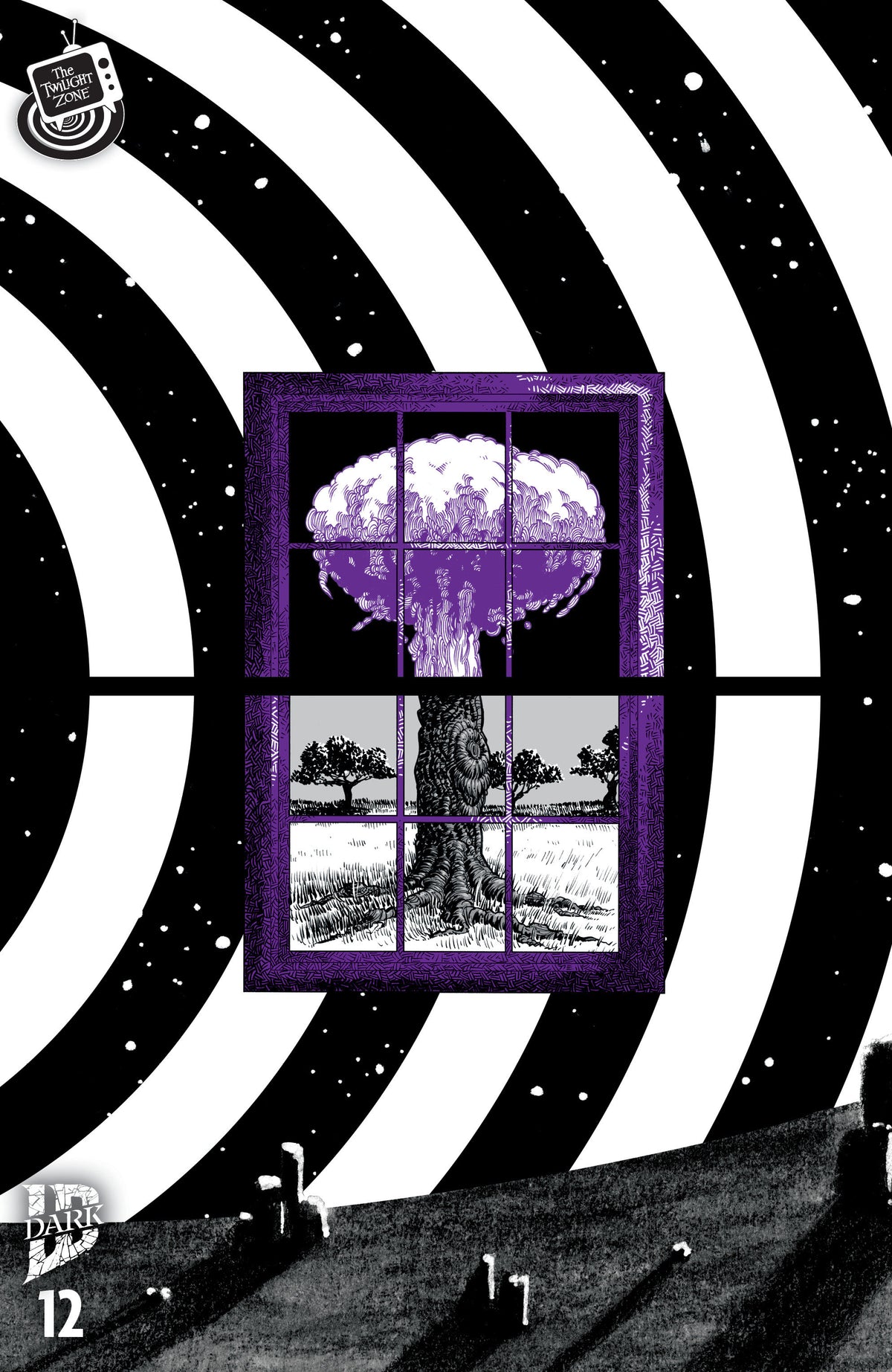 The Twilight Zone #12 Variant B (J. Gonzo Connecting Set) (Pre-Order by 10/19/26 | Est. In-Store: 12/02/26 | Ships after release)