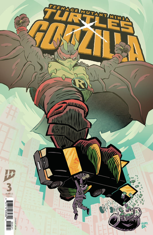 Teenage Mutant Ninja Turtles x Godzilla #3 Variant B (Ba) (Order By 12/15/2025) (Estimated In Store By 02/04/2026)