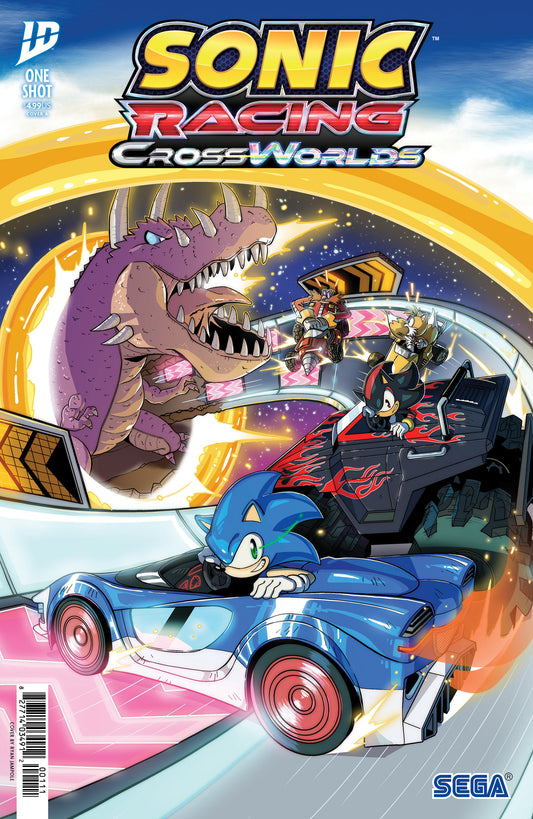 Sonic the Hedgehog: Sonic Racing CrossWorlds Cover A (Jampole) (Order By 01/05/26) (Estimated In Store By 02/11/26)