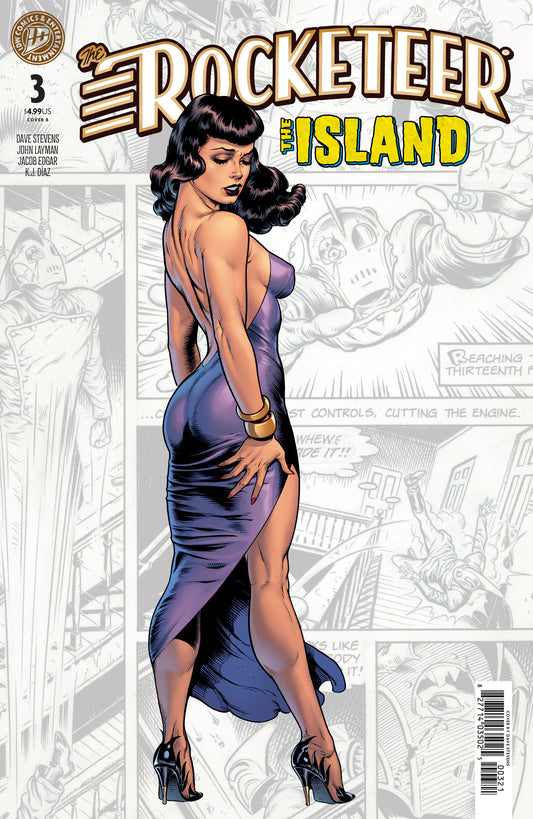 The Rocketeer: The Island #3 Variant B (Stevens) (Order By 04/20/26) (Estimated In Store By 05/27/26)