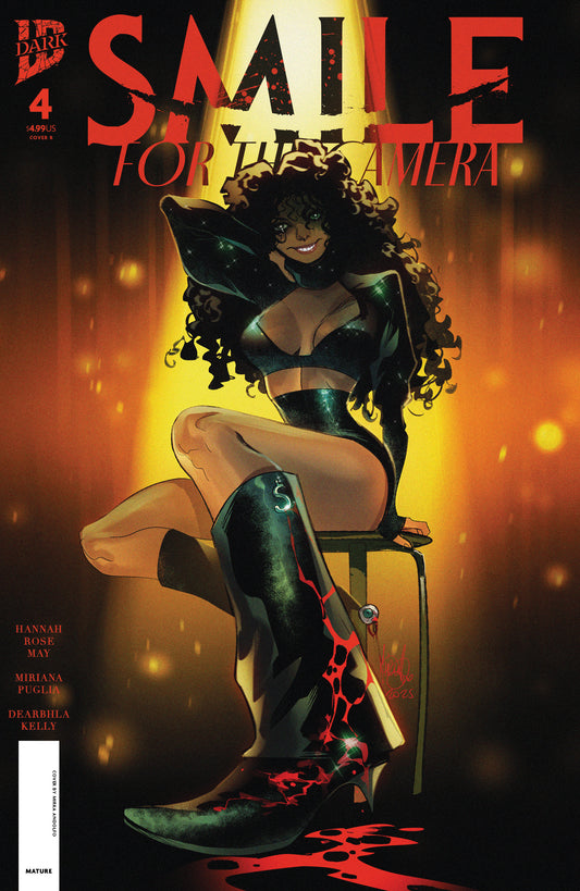 Smile: For the Camera #4 Variant B (Andolfo) (Order By 05/11/26) (Estimated In Store By 06/17/26) (THIS ITEM IS A PRE-ORDER AND YOU WILL NOT RECEIVE IT UNTIL AFTER THE IN STORE DATE)