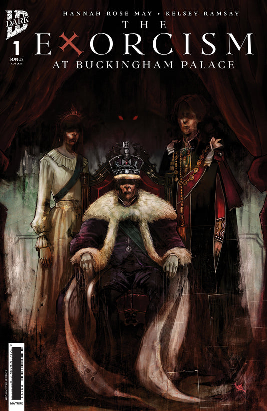 The Exorcism at Buckingham Palace #1 Variant B (Damien Worm) (Order By 02/02/26) (Estimated In Store By 03/11/26)