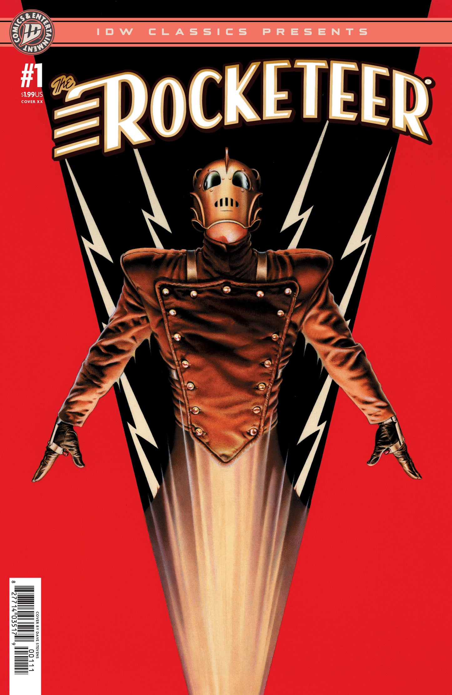 The Rocketeer #1: IDW Classics Cover A (Stevens) (Order By 02/02/26) (Estimated In Store By 04/15/26)