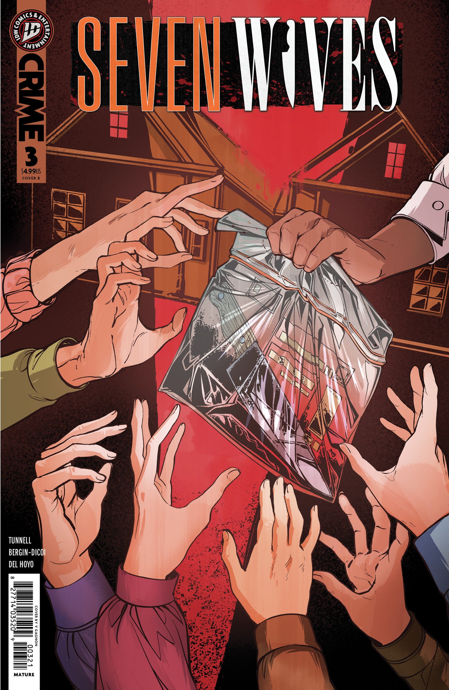 Seven Wives #3 Variant B (Gagnon) (Pre-Order by 07/06/26 | Est. In-Store: 08/12/26 | Ships after release)