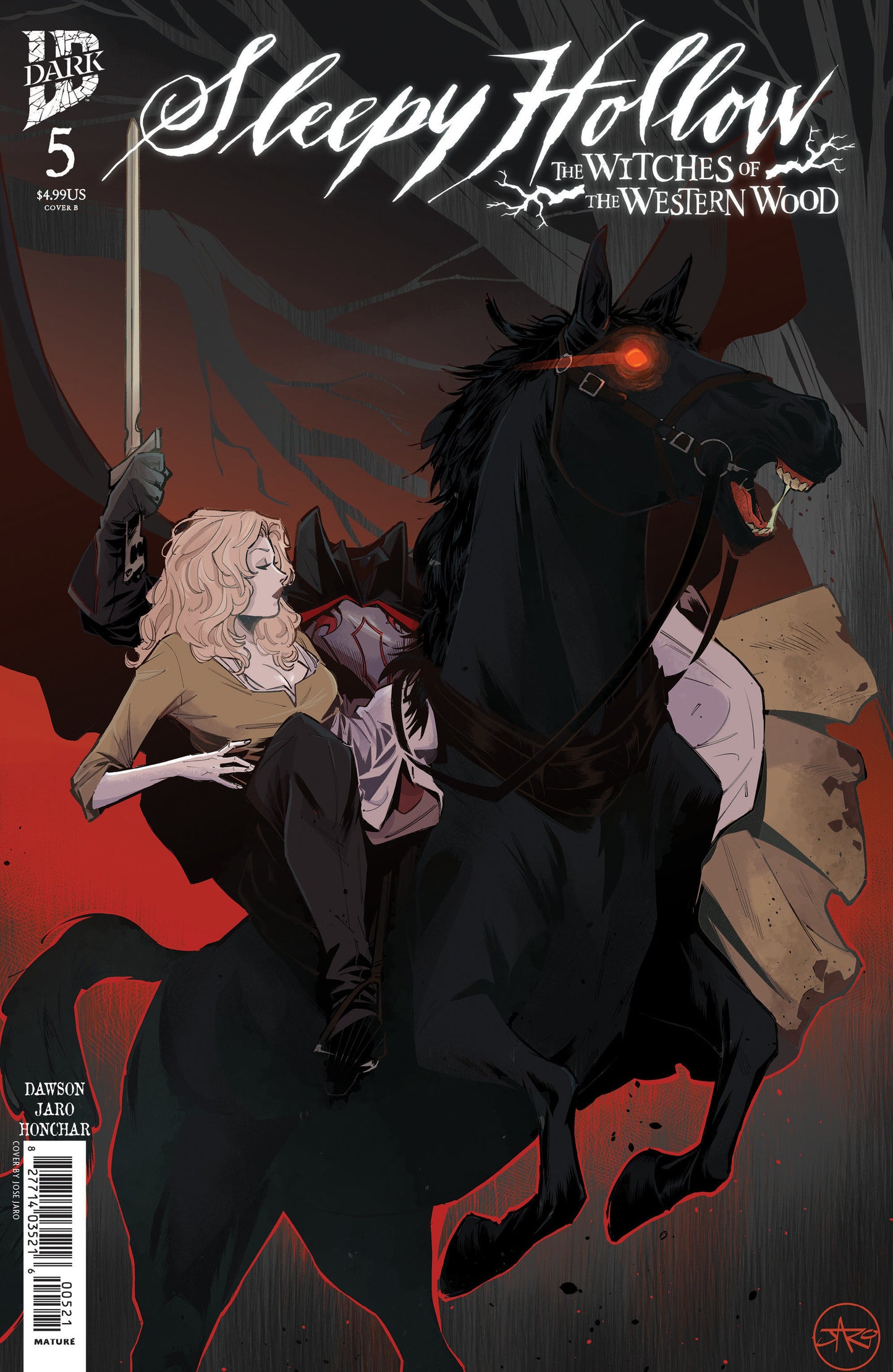 Sleepy Hollow: The Witches of the Western Wood #5 Variant B (Jaro) (Pre-Order by 08/10/26 | Est. In-Store: 09/16/26 | Ships after release)