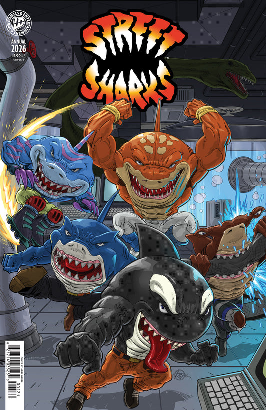 Street Sharks: Annual 2026 Variant B (Medel) (Order By 03/23/26) (Estimated In Store By 04/29/26)