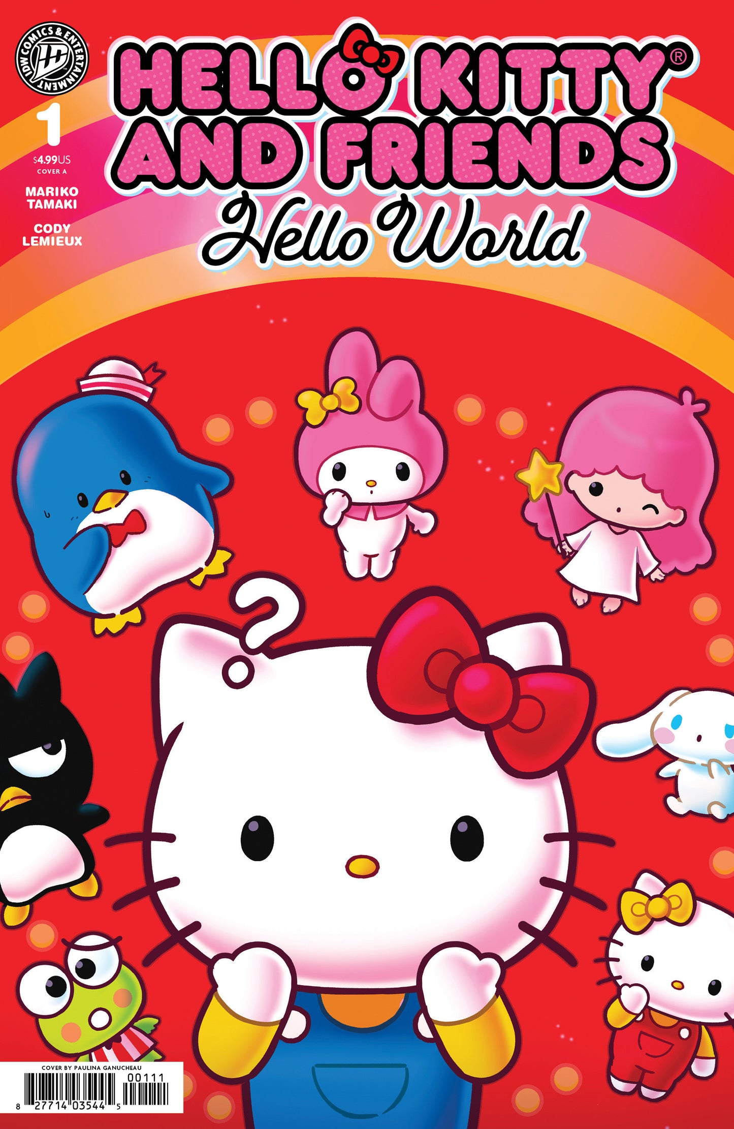 Hello Kitty and Friends: Hello World! #1 Cover A (Ganucheau) (Pre-Order by 06/29/26 | Est. In-Store: 08/12/26 | Ships after release)