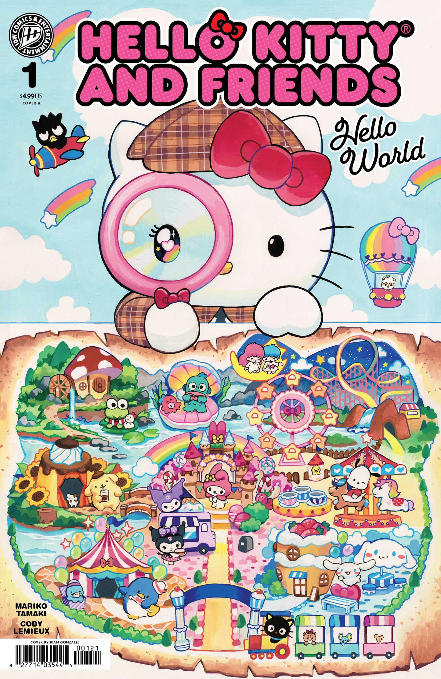 Hello Kitty and Friends: Hello World! #1 Variant B (Gonzales) (Pre-Order by 06/29/26 | Est. In-Store: 08/12/26 | Ships after release)