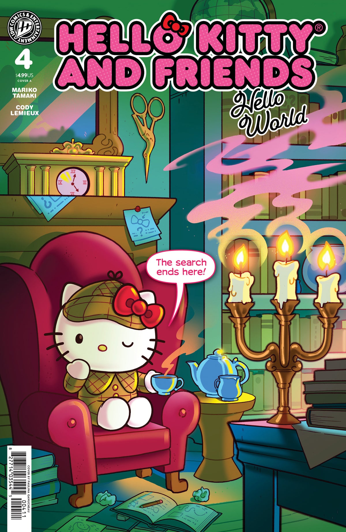 Hello Kitty and Friends: Hello World! #4 Cover A (Ganucheau) (Pre-Order by 10/12/26 | Est. In-Store: 11/25/26 | Ships after release)
