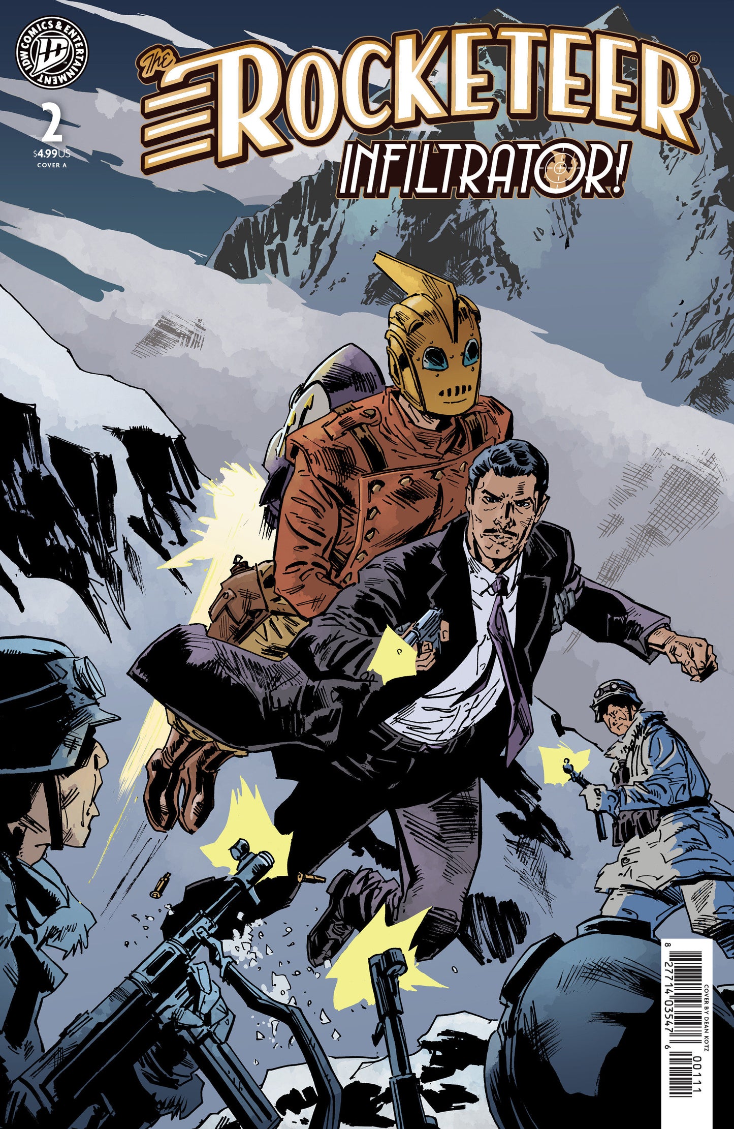 The Rocketeer: Infiltrator! #2 Cover A (Kotz) (Pre-Order by 07/20/26 | Est. In-Store: 08/26/26 | Ships after release)