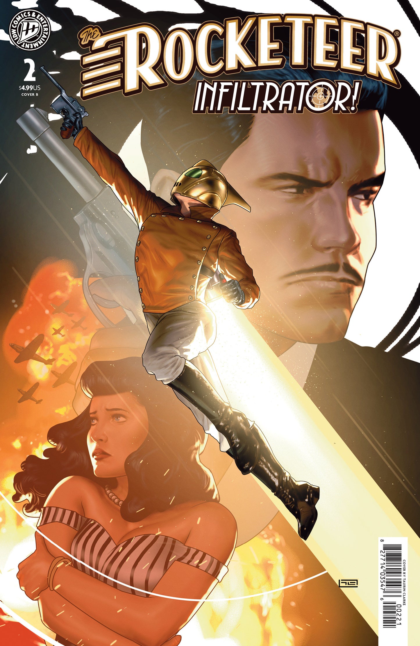 The Rocketeer: Infiltrator! #2 Variant B (Clarke) (Pre-Order by 07/20/26 | Est. In-Store: 08/26/26 | Ships after release)