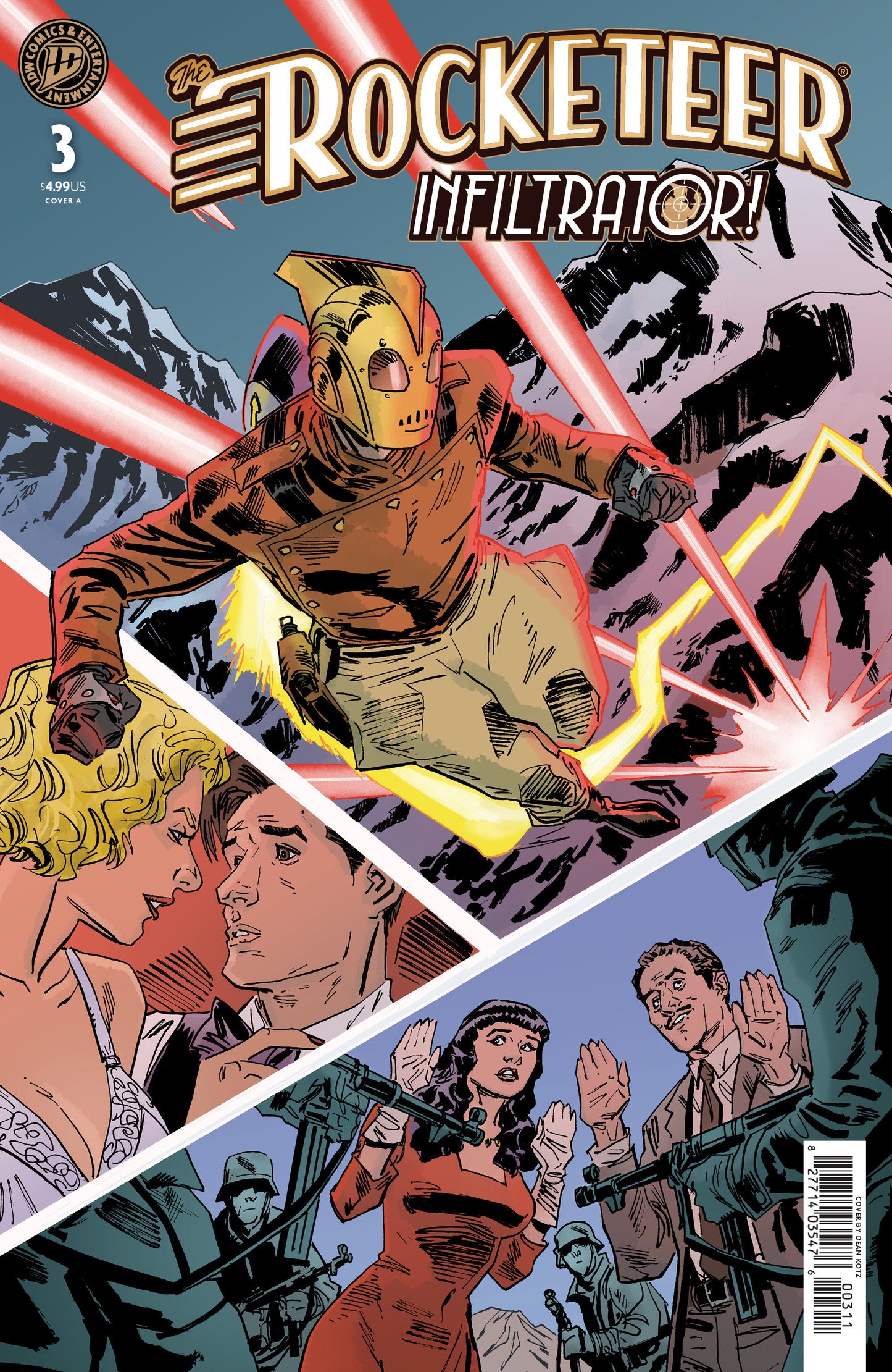 The Rocketeer: Infiltrator! #3 Cover A (Kotz) (Pre-Order by 08/17/26 | Est. In-Store: 09/23/26 | Ships after release)