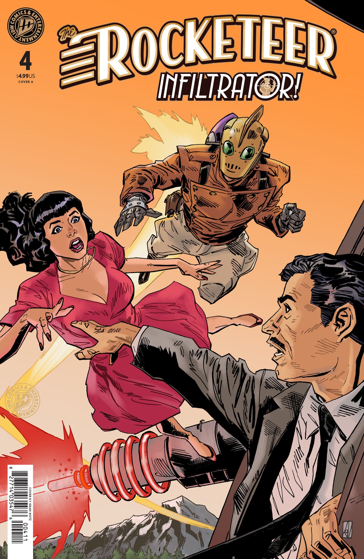 The Rocketeer: Infiltrator! #4 Cover A (Kotz) (Pre-Order by 09/21/26 | Est. In-Store: 10/28/26 | Ships after release)