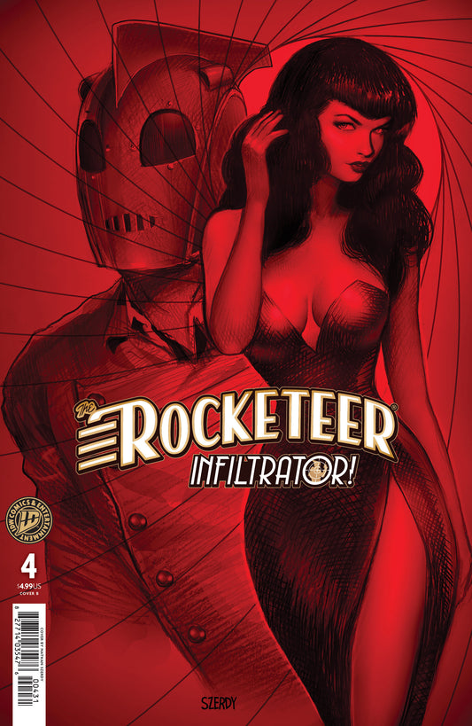 The Rocketeer: Infiltrator! #4 Variant B (Szerdy) (Pre-Order by 09/21/26 | Est. In-Store: 10/28/26 | Ships after release)