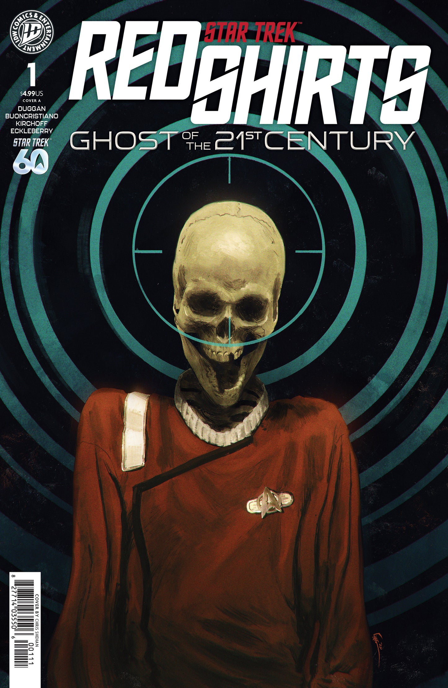 Star Trek: Red Shirts--Ghost of the 21st Century #1 Cover A (Shehan) (Pre-Order by 06/15/26 | Est. In-Store: 07/22/26 | Ships after release)