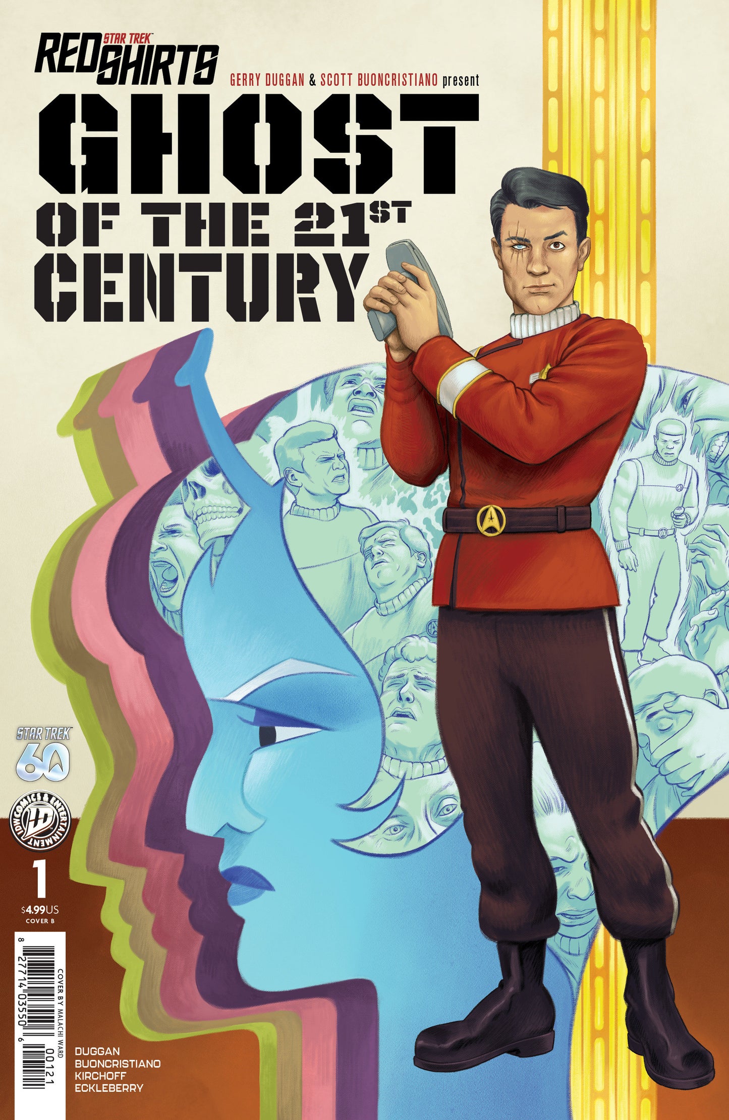 Star Trek: Red Shirts--Ghost of the 21st Century #1 Variant B (Ward) (Pre-Order by 06/15/26 | Est. In-Store: 07/22/26 | Ships after release)