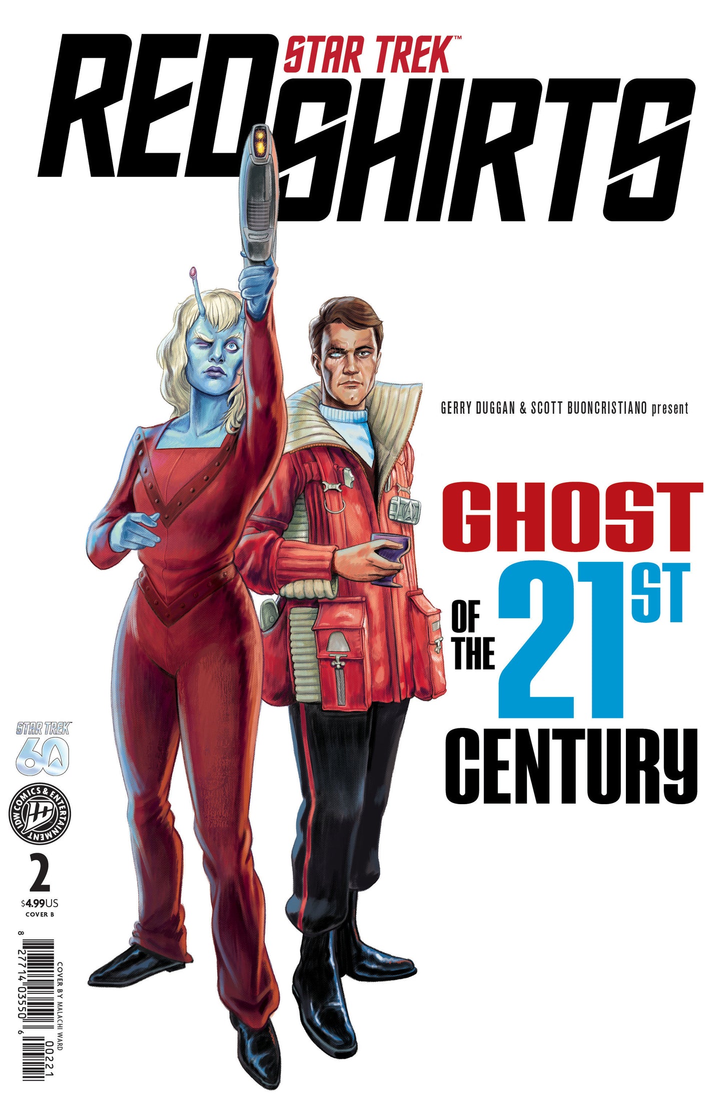 Star Trek: Red Shirts--Ghost of the 21st Century #2 Variant B (Ward) (Pre-Order by 08/03/26 | Est. In-Store: 09/09/26 | Ships after release)