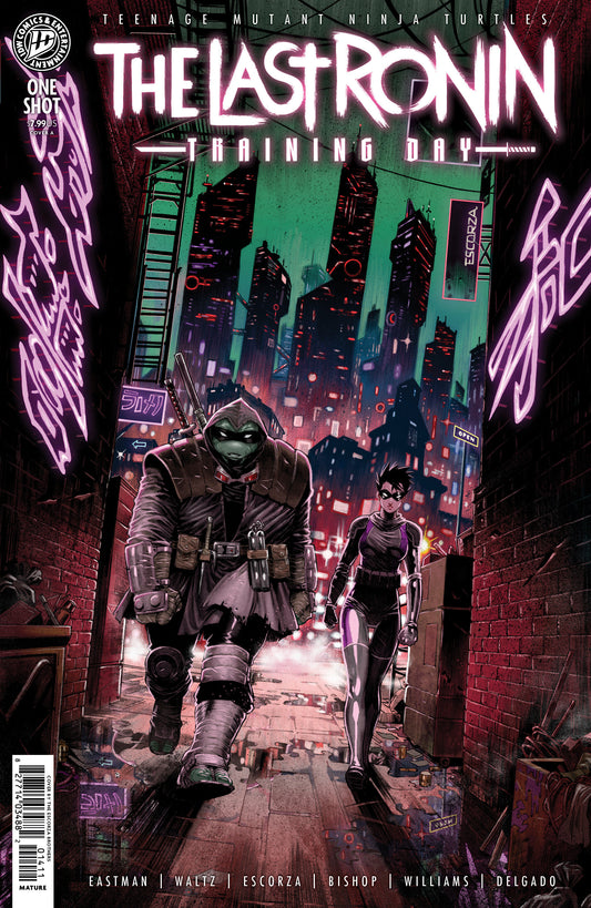 Teenage Mutant Ninja Turtles: The Last Ronin--Training Day Cover A (Escorza Brothers) (Order By 06/08/26) (Estimated In Store By 07/15/26) (THIS ITEM IS A PRE-ORDER AND YOU WILL NOT RECEIVE IT UNTIL AFTER THE IN STORE DATE)