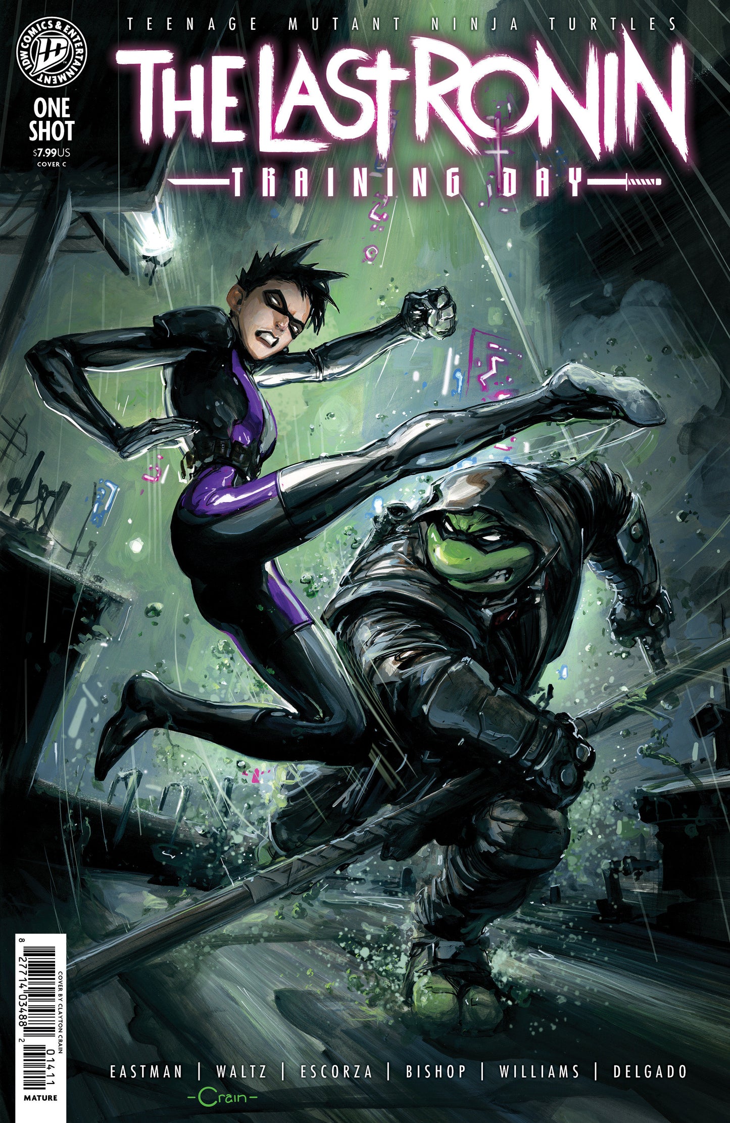 Teenage Mutant Ninja Turtles: The Last Ronin--Training Day Variant C (Crain) (Order By 06/08/26) (Estimated In Store By 07/15/26) (THIS ITEM IS A PRE-ORDER AND YOU WILL NOT RECEIVE IT UNTIL AFTER THE IN STORE DATE)