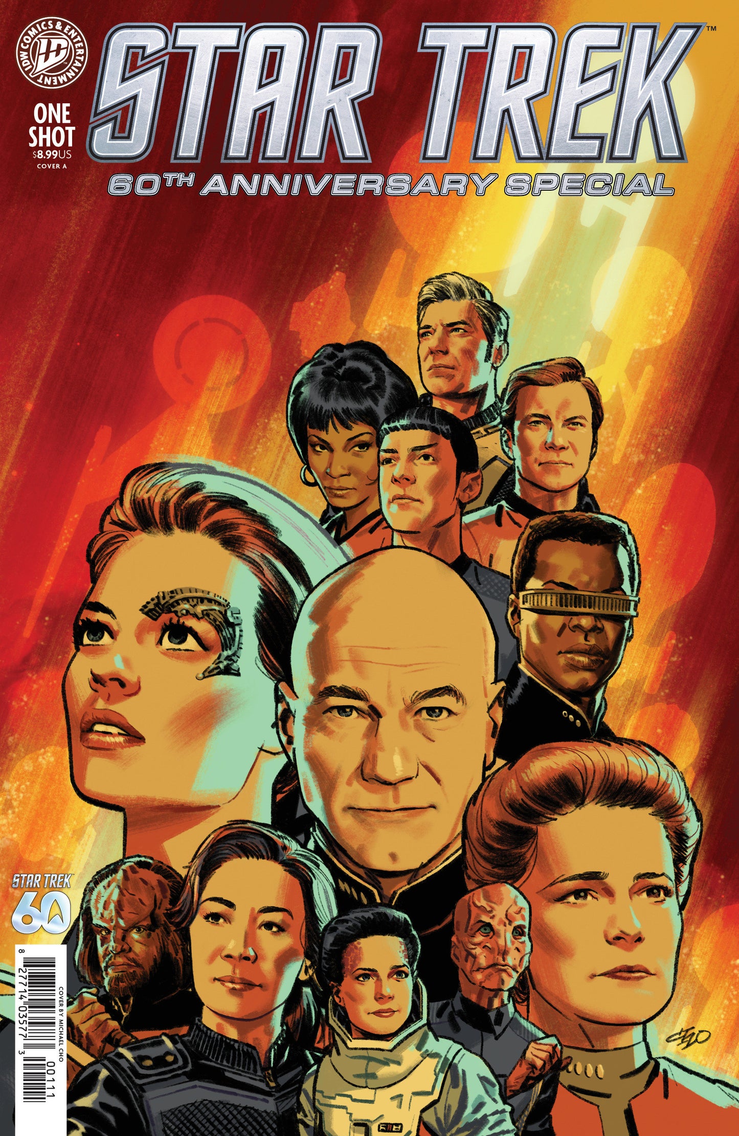 Star Trek: 60th Anniversary Special Cover A (Cho) (Pre-Order by 07/27/26 | Est. In-Store: 09/02/26 | Ships after release)