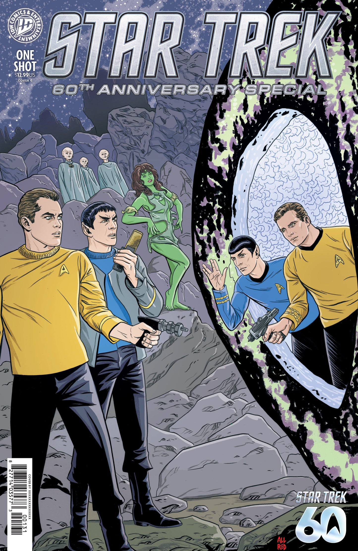 Star Trek: 60th Anniversary Special Variant C Foil (Allred) (Pre-Order by 07/27/26 | Est. In-Store: 09/02/26 | Ships after release)