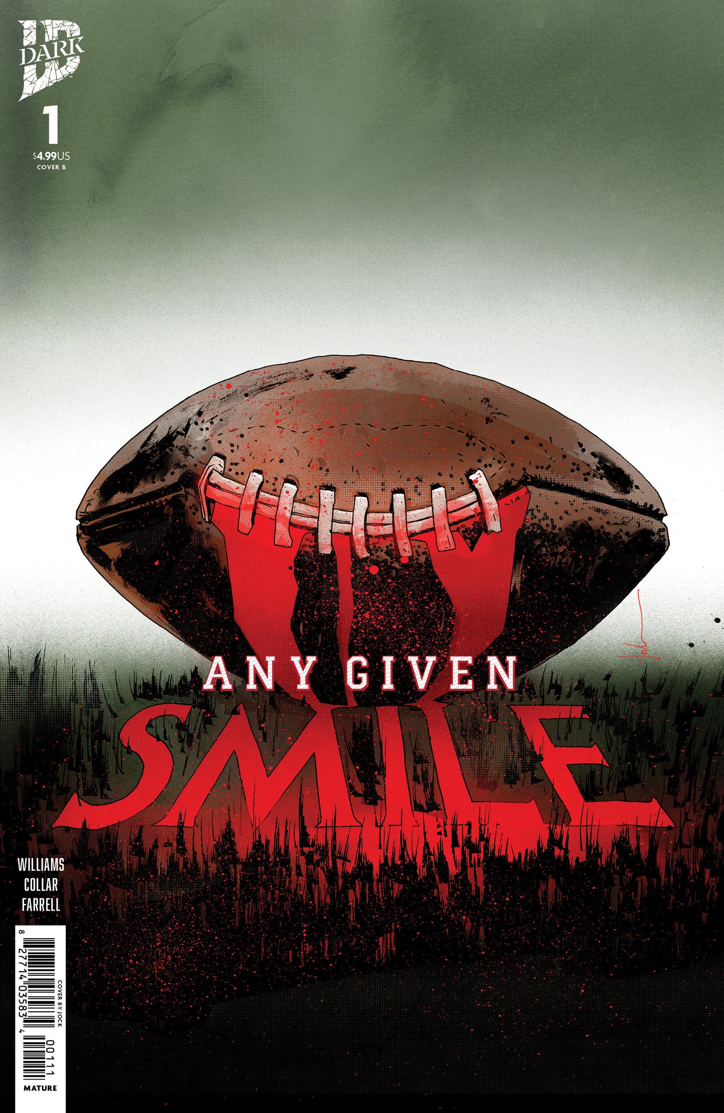 Smile: Any Given Smile #1 Variant B (Jock) (Pre-Order by 08/17/26 | Est. In-Store: 09/23/26 | Ships after release)