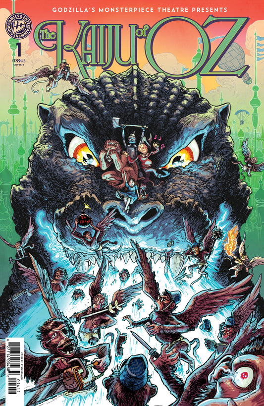 Godzilla’s Monsterpiece Theatre Presents: The Kaiju of Oz Variant B (Browne) (Pre-Order by 08/31/26 | Est. In-Store: 10/07/26 | Ships after release)