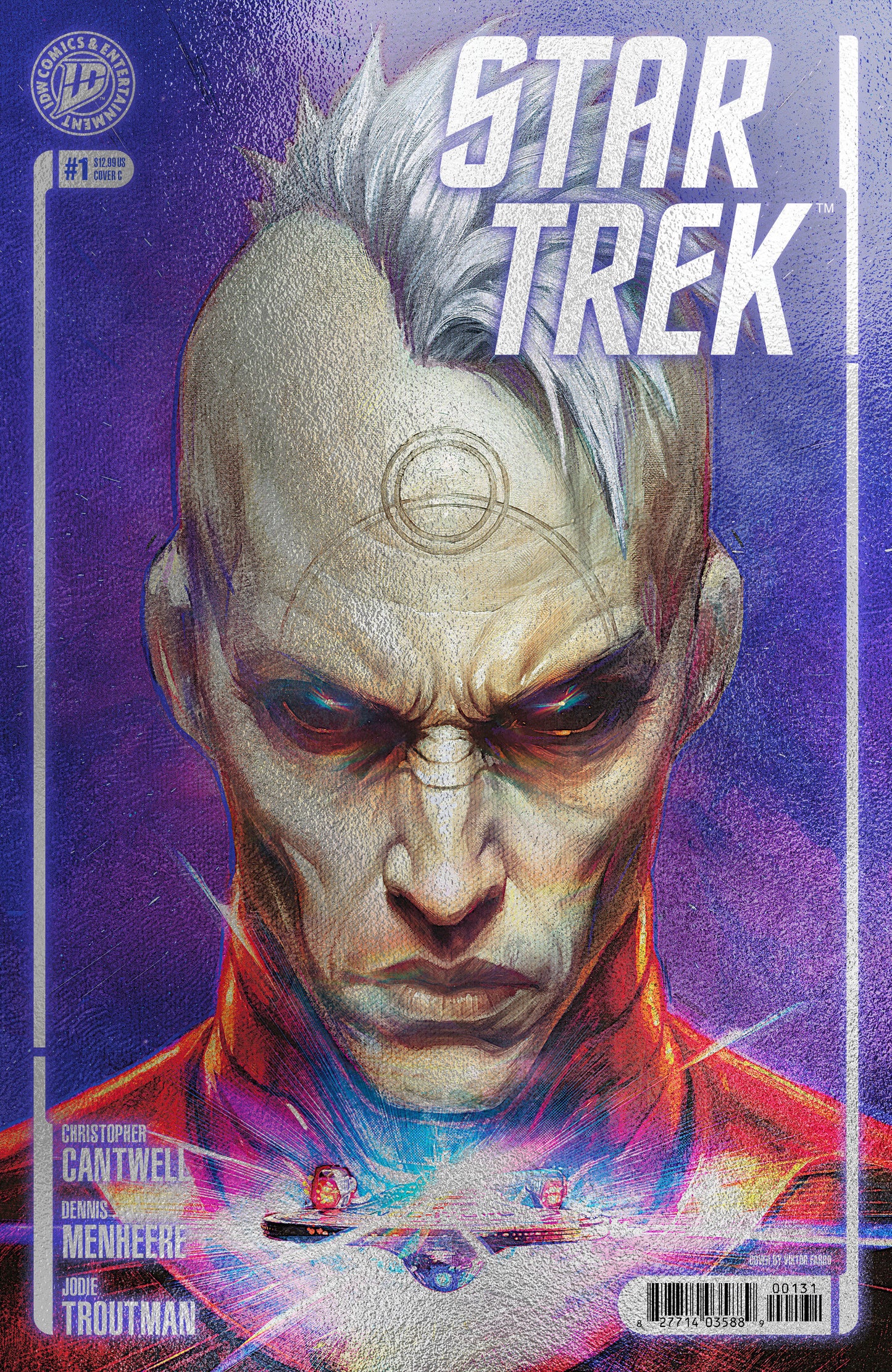 Star Trek (2026) #1 Variant C Foil (Farro) (Pre-Order by 08/17/26 | Est. In-Store: 09/23/26 | Ships after release)