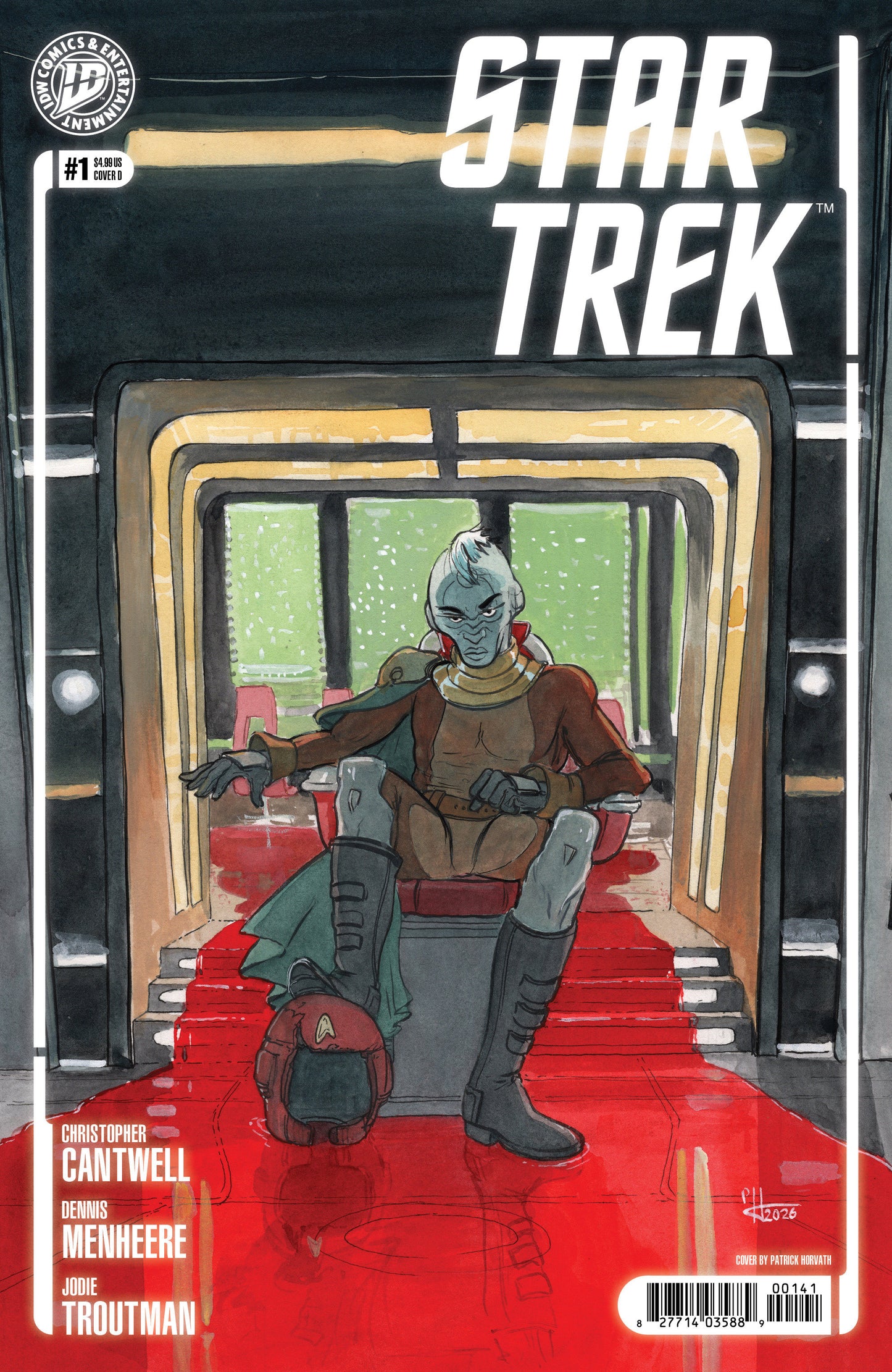 Star Trek (2026) #1 Variant D (Horvath) (Pre-Order by 08/17/26 | Est. In-Store: 09/23/26 | Ships after release)