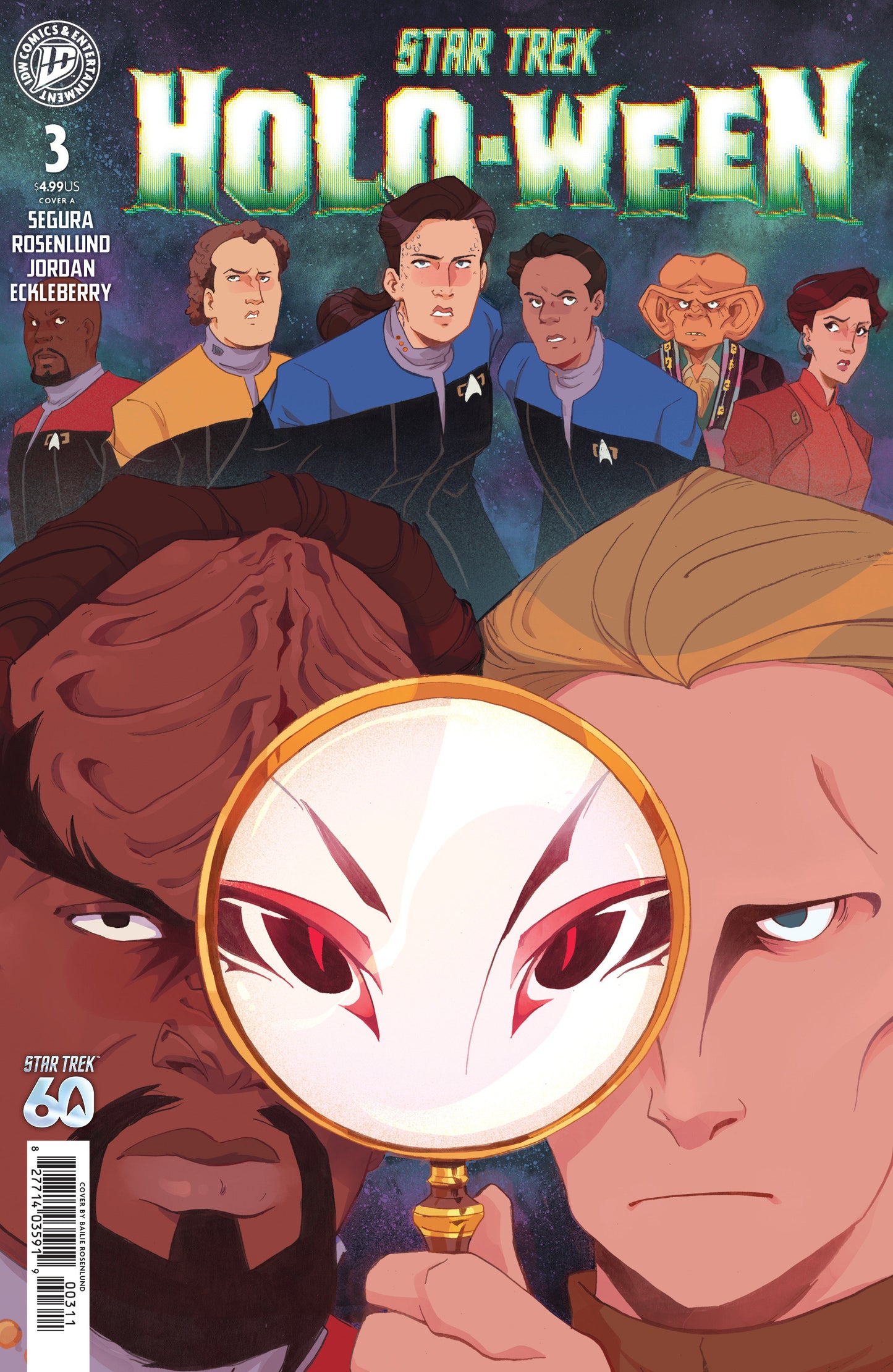 Star Trek: Holo-ween II #3 Cover A (Rosenlund) (Pre-Order by 08/31/26 | Est. In-Store: 10/21/26 | Ships after release)